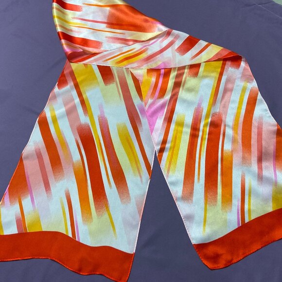 Accessories - Scarf 100% Silk  10" x 64"